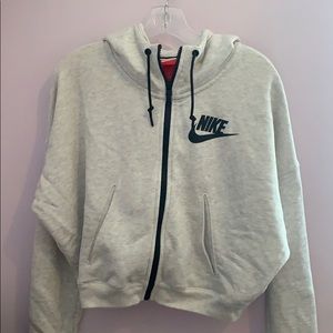 Nike Grey zip up